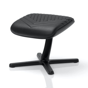 APOIO PES NOBLECHAIRS LEATHER BK