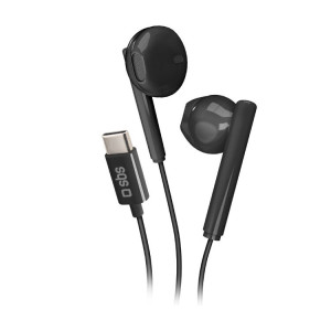 AURICULAR SBS STUDIO MIX 65C TYPEC BK