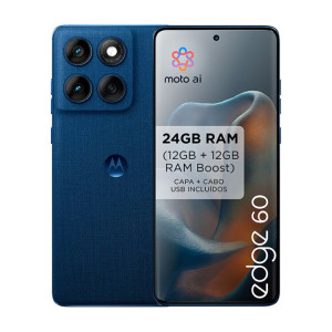 SMARTPHONE MOTOROLA EDGE 60 512GB AZUL