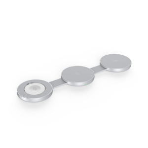 CARREGADOR TECH FUZZION MAGSAFE WIRELESS 3 EM 1