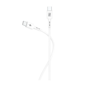 CABO TECH FUZZION USB-C/USB-C 2M WHT