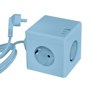 EXTENSÃO MARSHMALLOW CUBO C/CABO AZUL