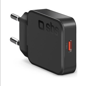 CARREGADOR SBS USB-C PD20W BLACK