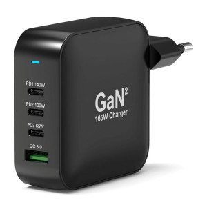 CARREGADOR PORT DESIGNS USB TYPE-C GAN2 165W