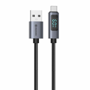 CABO SWISSTEN LCD USBC USBA 1.5M