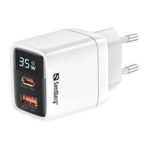 CARREGADOR SANDBERG VISOR 2IN1 35W