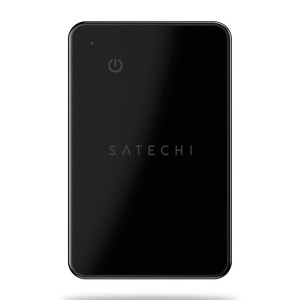 LOCALIZADOR SATECHI FIND MY TRACKER CARTÃO PRETO