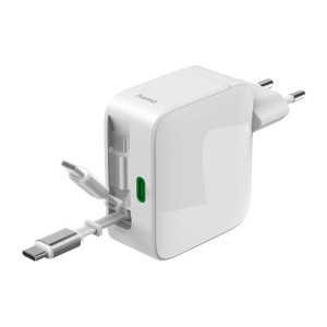 CARREGADOR HAMA GAN 30W USB-C X2 ROLL