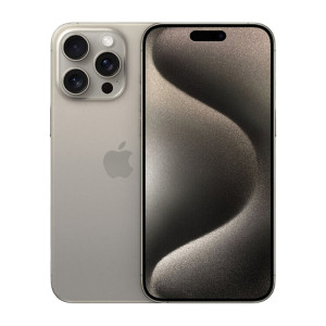 Apple IPHONE 15 PRO 128GB TITÂNIO NATURAL RECONDICIONADO RESET A - COMO NOVO
