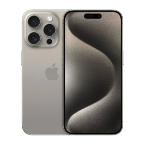Apple IPHONE 15 PRO MAX 256GB TITÂNIO NATURAL RECONDICIONADO RESET A - COMO NOVO