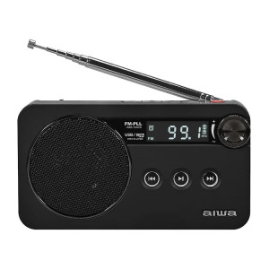 RÁDIO PORTÁTIL AIWA RS-77PILL/BK