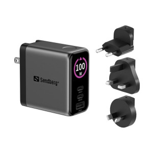 CARREGADOR SANDBERG TRAVEL 100W
