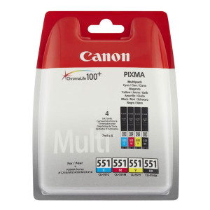 TINTEIRO CANON CLI551 MULTIPACK