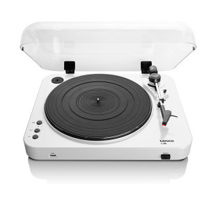 GIRA DISCOS LENCO L-85 BRANCO