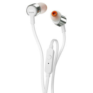 AURICULAR JBL T210E BRANCO CROMADO
