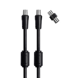 CABO NAPOFIX COAXIAL TV+ADAPT 2M