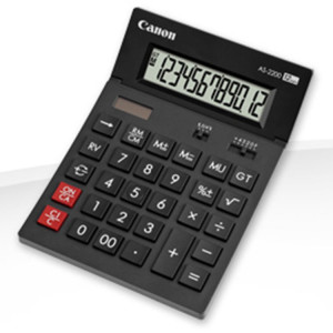 CALCULADORA SEC CANON AS-2200 HB
