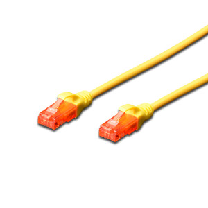 CABO REDE EWENT CAT6 1.0M AMARELO