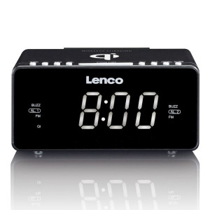 RÁDIO RELÓGIO LENCO CR 550 PRETO