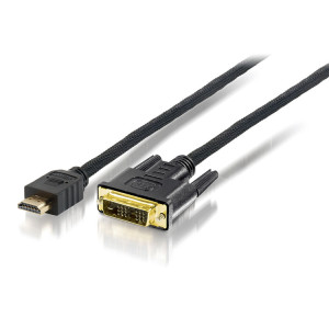 CABO EQUIP HDMI-DVI 5M PRETO