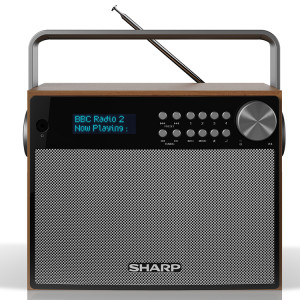 RÁDIO PORTÁTIL SHARP DR-P350V01