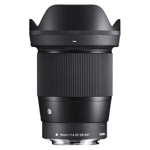 OBJETIVA SIGMA 16MM F1.4 DCDN