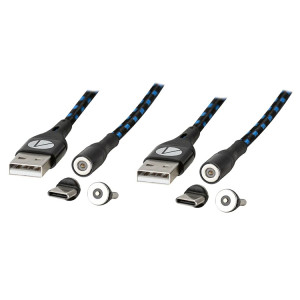 ECOPLAY CABO CARREGADOR STEALTH PS5 2X3M