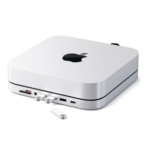 SUPORTE E HUB SATECHI P/ MAC MINI PR
