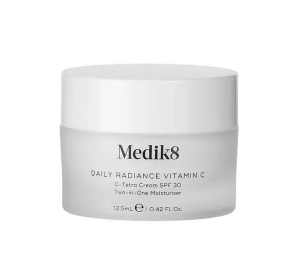 Medik8 Daily Radiance Vitamin C SPF30 TRY ME SIZE 12,5 ml | Nawilżający krem z witaminą C i ochroną przeciwsłoneczną SPF 30