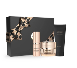 Skeyndor Timeless Kit | Luksusowy zestaw odmładzający do twarzy, okolic oczu i ciała