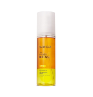 Skeyndor Body Protective B-Phase SPF50 200 ml | Dwufazowy spray ochronny do ciała z wysoką ochroną przeciwsłoneczną