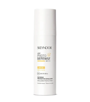 Skeyndor Daywear Protective Emulsion SPF50 30 ml | Lekka emulsja ochronna do twarzy z wysokim filtrem UV