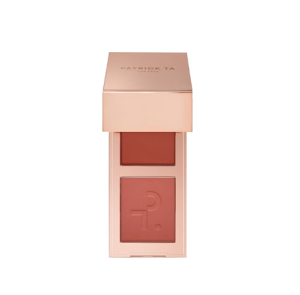 Patrick Ta Major Headlines Double Take Crème & Powder Blush Duo She's Blushing MINI 5 g | Paleta róży do makijażu w wersji MINI