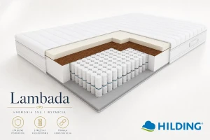 Materac Lambada Hilding – Sprężynowy średnio twardy