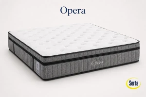 Opera Serta – luksusowy materac hybrydowy z topperem