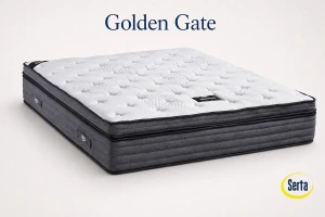 Golden Gate Serta – luksusowy materac hybrydowy z Euro Topperem
