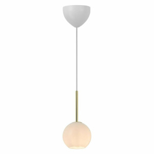 Franca 13 mosazná závěsná lampa Nordlux