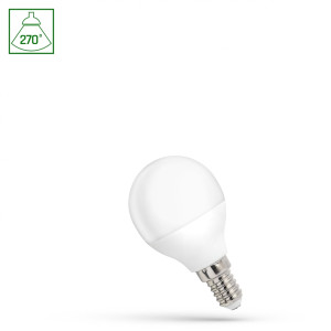 Led koule E14 230 V 1 W Cw spektrum