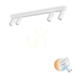 Plafon Ideallux Profilo PL4 Bianco bílý 4x GU10 328188