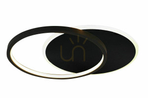 Stropní svítidlo Lucide Axelle LED černé 24W 44112/24/30