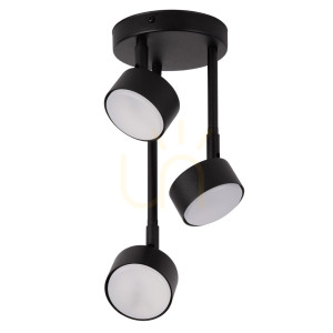 Stropní svítidlo Sigma NEMO 3xGX53 černé 40885