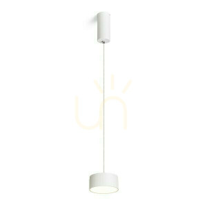 Sfera Dimm závěsná lampa bílá 230 V Led 15+9 W 3000 K