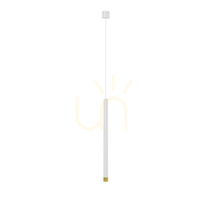 Q I Bianco/ Gold 50 závěsná lampa od Orlicki Design