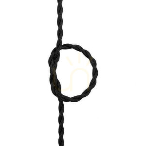 Kroucený kabel 2x0,75 mm černý V-TAC 5 let záruka