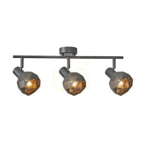 Reflektor Italux Harley 3xE14 šedý 50 cm SPL-3480-3-GR-GD