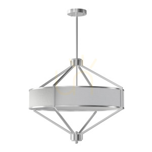 Závěsná lampa Zundo Satin Nickel 60 od Orlicki Design