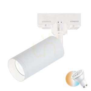 Track Light Spot 1xgu10 White ZAMBELIS