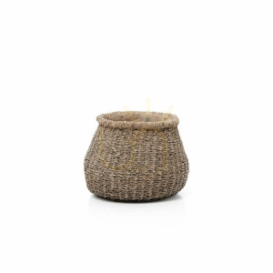 Květináč Faux-Puff hnědý S Planters