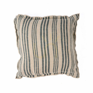 Povlak na polštář Nordic Stripe 50x50 cm přírodní černá