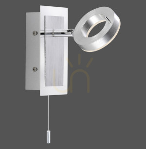 Nástěnné svítidlo SILEDA 9785-96 Silver 1xLED